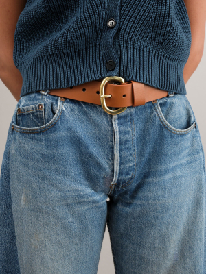 Estate Belt In Tawny