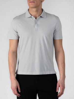 Classic Jersey Polo - Grey