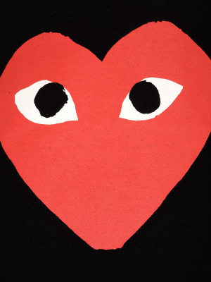 Comme Des Garçons Play Heart Printed T-shirt