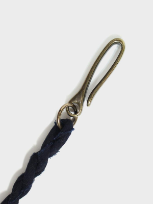 Boet X Kiriko, Dark Indigo, Boro Keychain