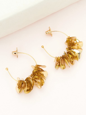 Mini Lolita Hoop Earrings Gold