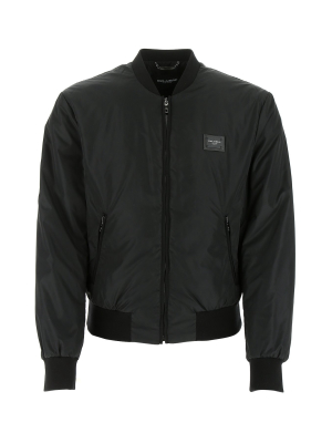 Dolce & Gabbana Zipped Bomber Jacket