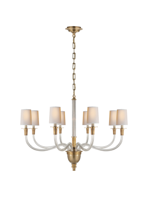 Vivian Large One-tier Chandelier In Various Colors