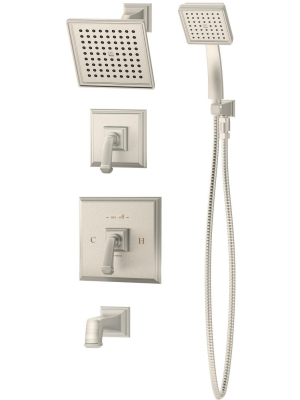 Symmons 4206-1.5-trm Oxford Pressure Balanced Shower System With Shower Head