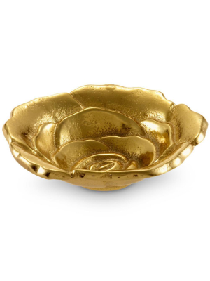 Julia Knight Rose 4" Petite Bowl In Gold