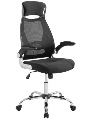 Expedite Highback Office Chair Black - Modway