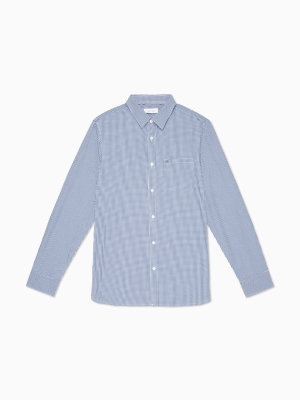 Slim Fit Gingham Extra Fine Cotton Shirt