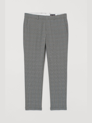 Skinny Fit Suit Pants