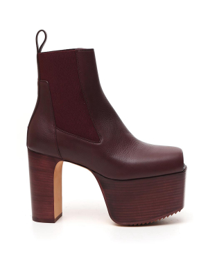 Rick Owens Open-toe Platform Boots