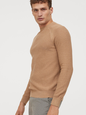 Muscle Fit Knit Sweater