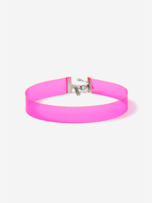 **neon Pink Choker