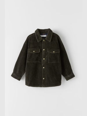 Corduroy Overshirt