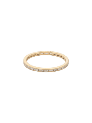 Diamond Baguette Eternity Band