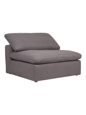 Blu Home Clay Slipper Chair In Livesmart Fabric