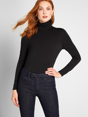 Classic And Cozy Turtleneck Top