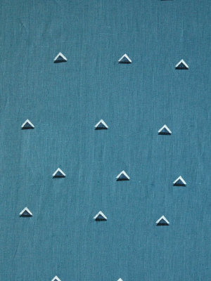 Double Triangle Sea - Fabric By The Yard