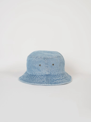 Cotton Bucket Hat Light Blue