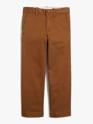 Boys' Slim Pant In Flex Khaki