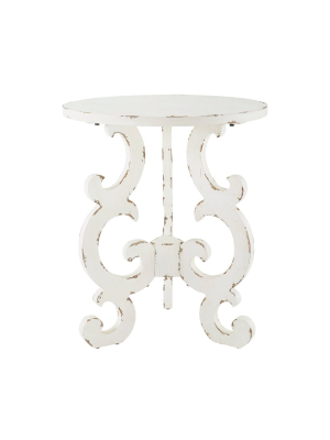 Christos End Table White - Powell Company