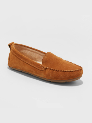 Women's Casey Moccasin Flat Shoes - Universal Thread™ Cognac