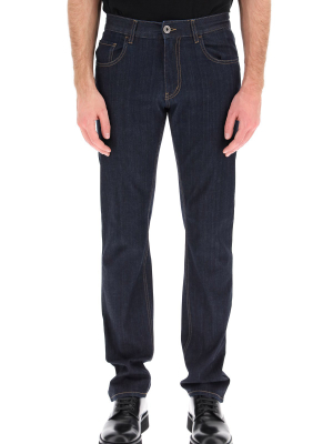 Prada Five Pocket Stretch Jeans