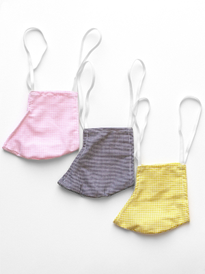 Amadi Mini Gingham Reusable Face Mask