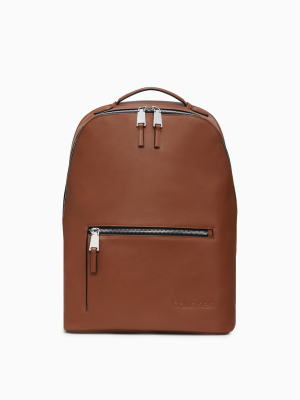 Refined Leather Backpack