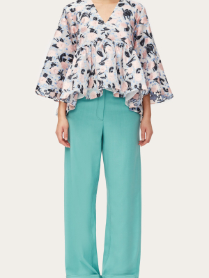 Elza Solid Tailoring Pants