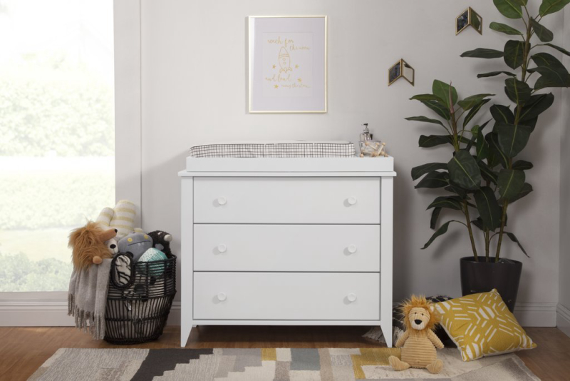 Babyletto Sprout 3-drawer Changer Dresser With Removable Changing Tray ...