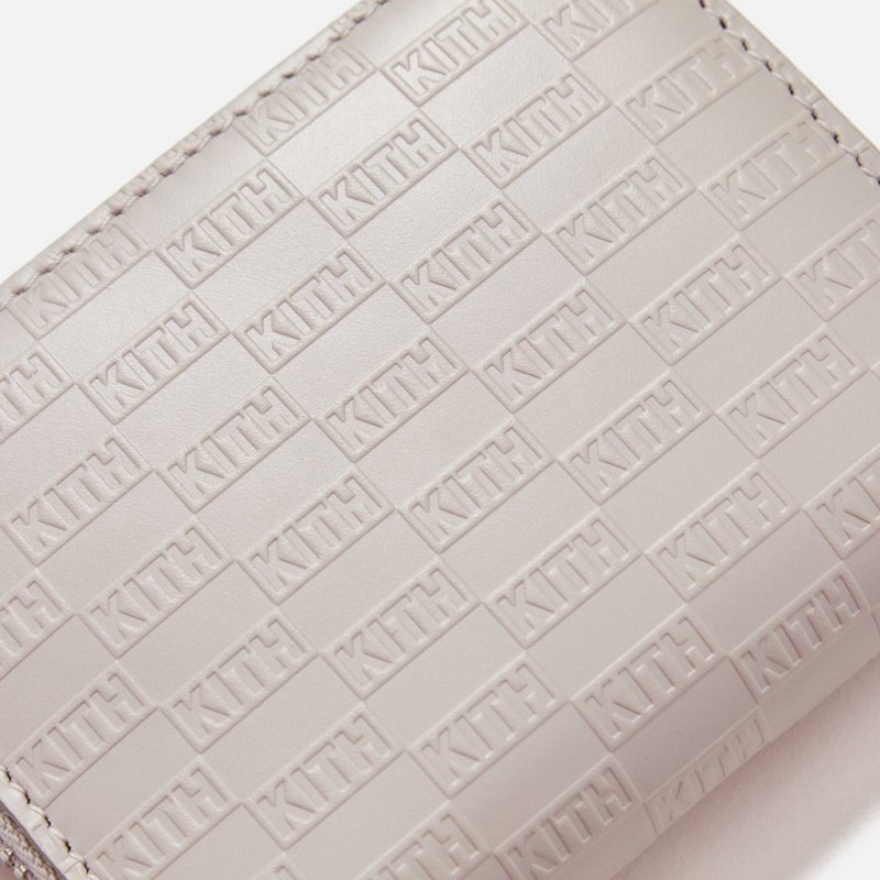 Kith Zip Around Wallet - Light Grey - Autumn